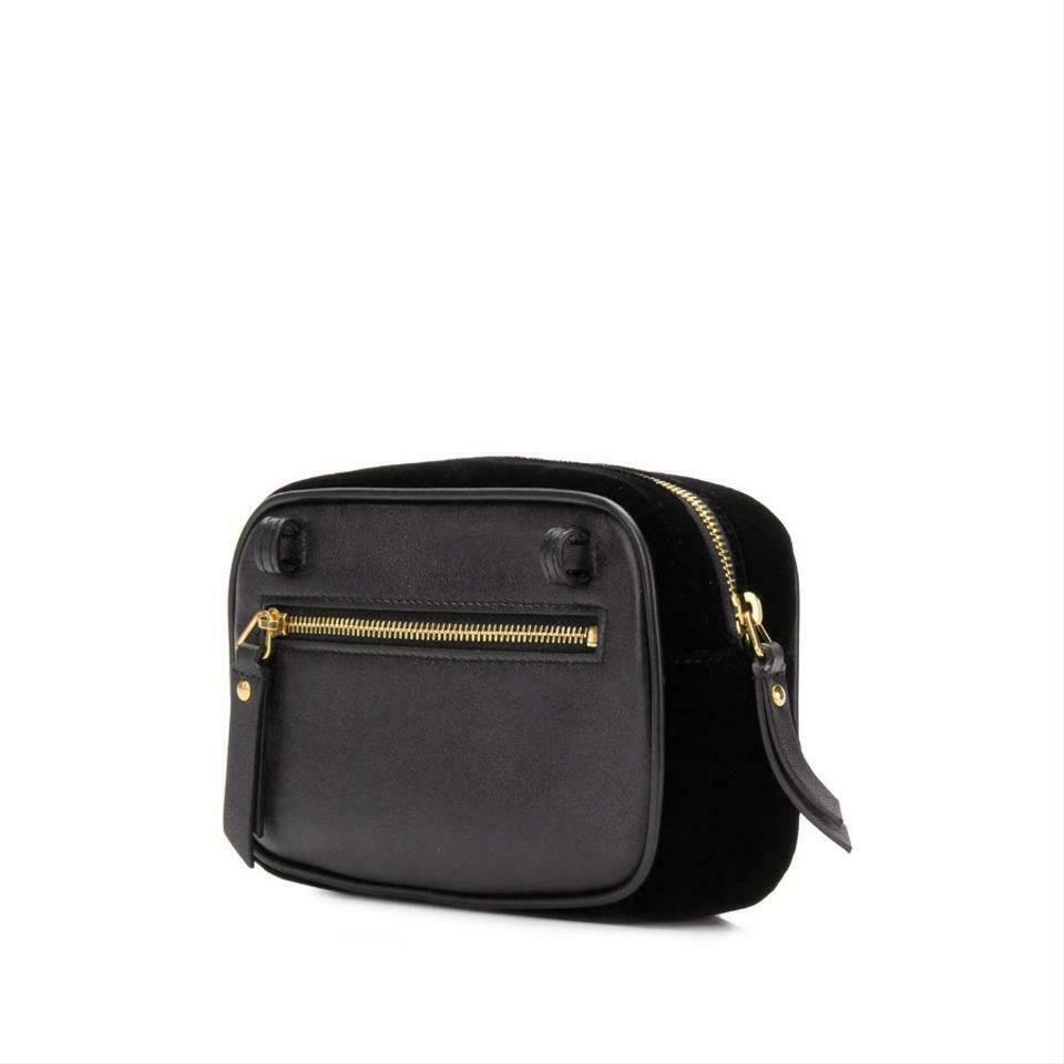 Saint Laurent Monogram Lou Camera Belt Quilted Leather Black Velvet Cross Body