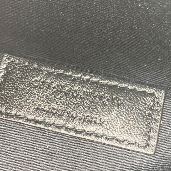 Saint Laurent Camera Monogram Loulou Belt Lou Matelasse Black Leather Messenger Bag