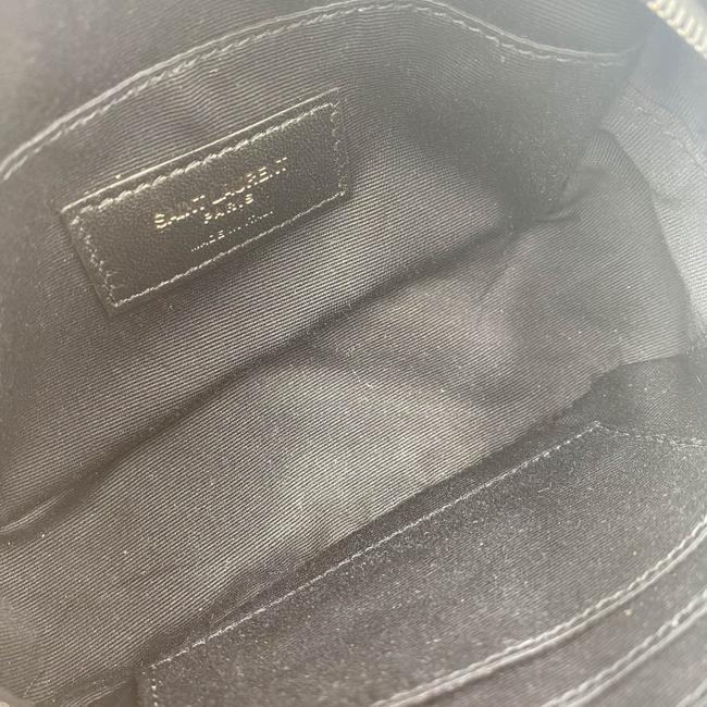 Saint Laurent Camera Monogram Loulou Belt Lou Matelasse Black Leather Messenger Bag