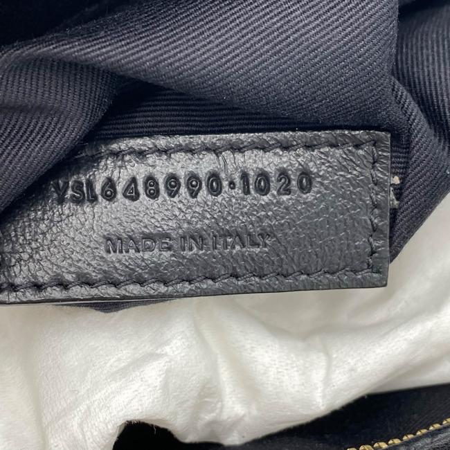 Saint Laurent Camera Victoire Quilted Black Leather Shoulder Bag