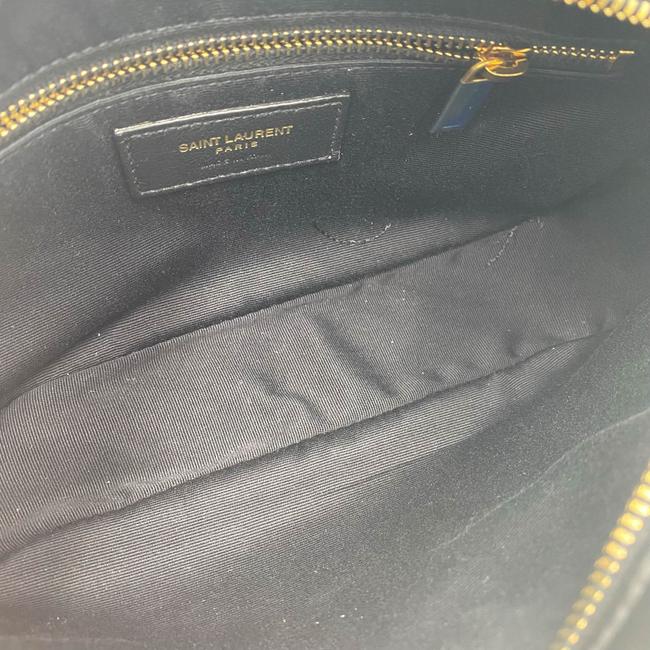 Saint Laurent Camera Victoire Quilted Black Leather Shoulder Bag