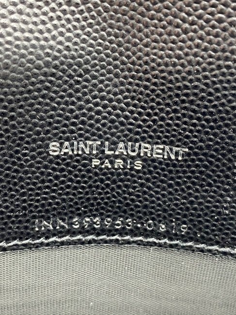 Saint Laurent Chain Wallet Envelope Woc Monogram Black Leather Cross Body Bag