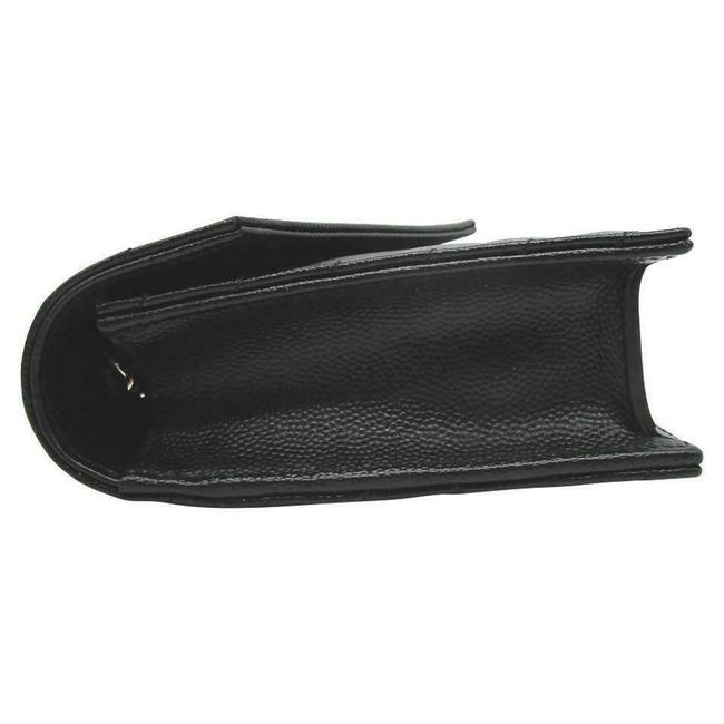 Saint Laurent Chain Wallet Envelope Woc Monogram Black Leather Cross Body Bag