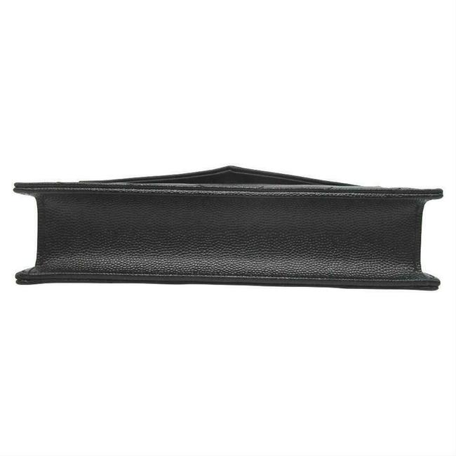 Saint Laurent Chain Wallet Envelope Woc Monogram Black Leather Cross Body Bag
