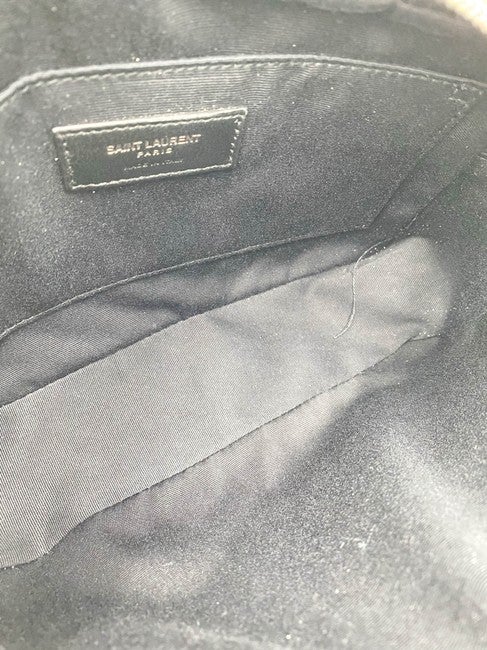 Saint Laurent Crossbody Lou Monogram Camera Pink Lambskin Leather Shoulder Bag