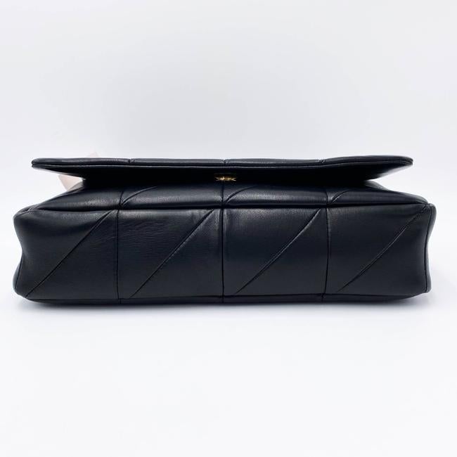 Saint Laurent Jamie Medium Diamond-quilted Chain - Bronze Hardware Black Lambskin Leather Shoulder Bag