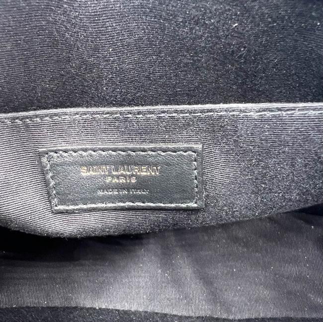 Saint Laurent Lou Camera Graffiti Grain De Poudre Medium Monogram Multicolor Graphic Print Black Leather Cross Body Bag