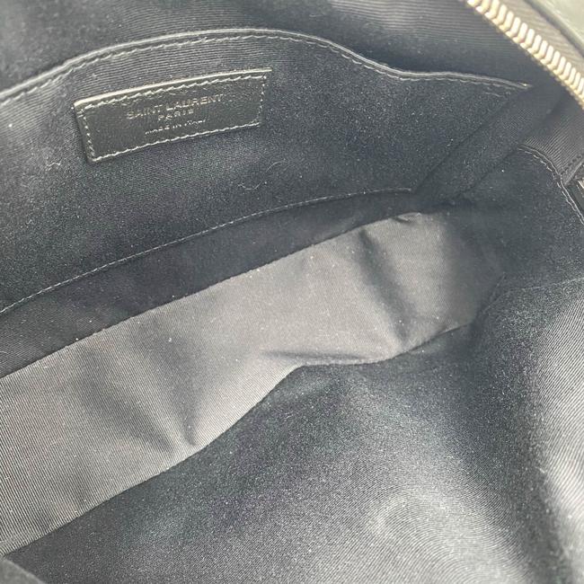 Saint Laurent Lou Monogram Camera Medium Quilted Black Leather Shoulder Bag