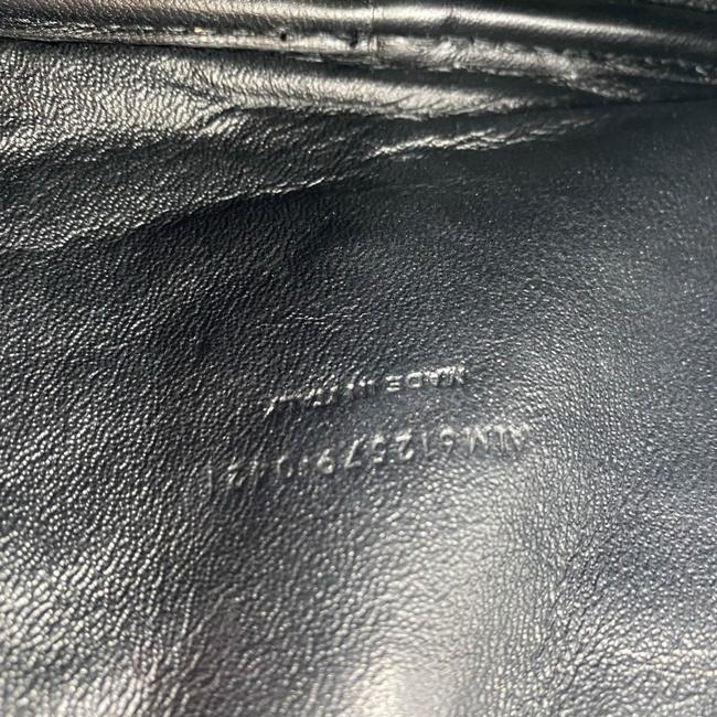 Saint Laurent Lou Monogram Camera Mini Black Leather Cross Body Bag