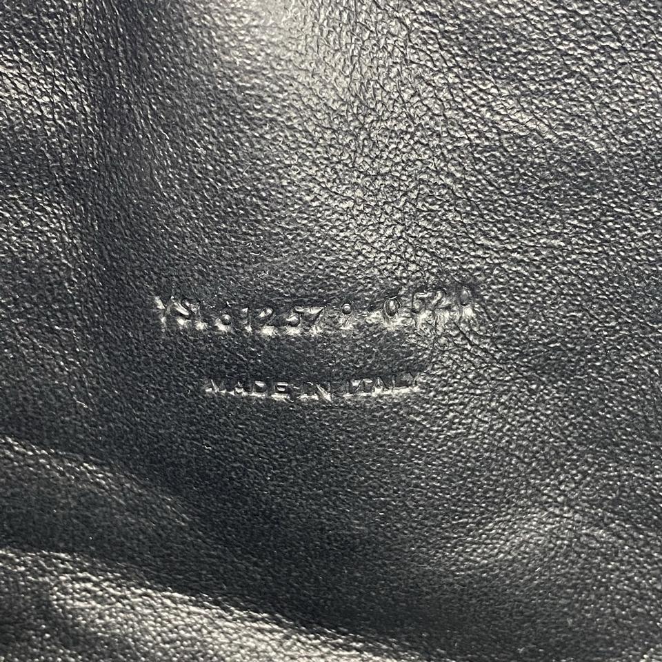 Saint Laurent Lou Monogram Camera Mini Black Leather Cross Body Bag