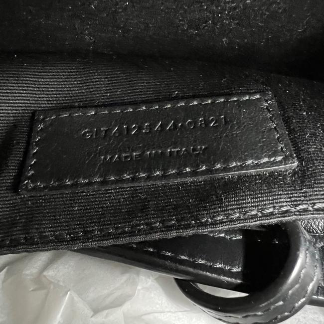 Saint Laurent Monogram Camera Lou Matelasse Black Calfskin Leather Cross Body Bag