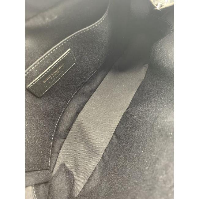 Saint Laurent Monogram Camera Lou Matelasse Black Calfskin Leather Cross Body Bag