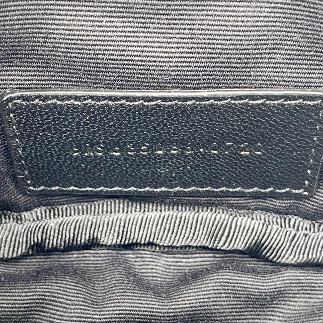 Saint Laurent Monogram Camera Lou Micro Matelasse Black Leather Cross Body Bag