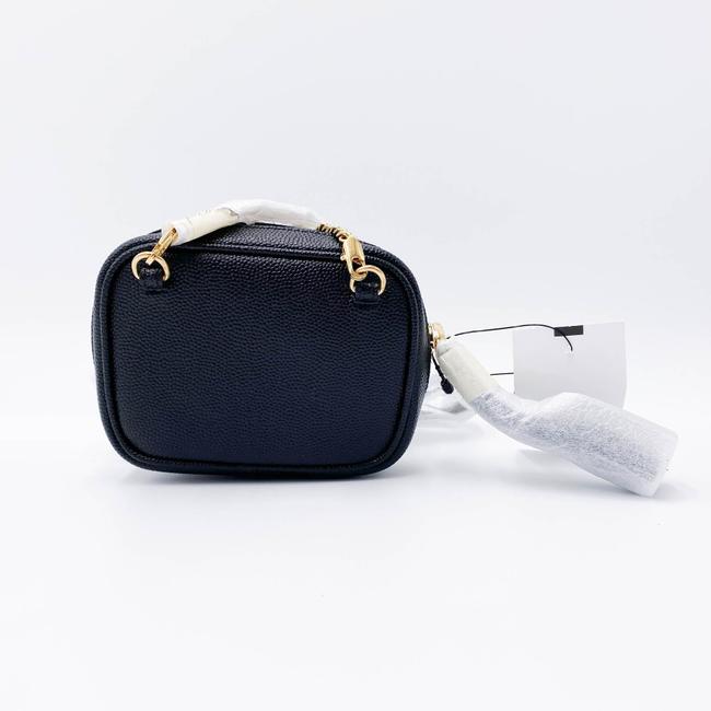 Saint Laurent Monogram Camera Lou Micro Matelasse Black Leather Cross Body Bag