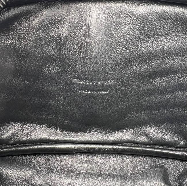Saint Laurent Monogram Camera Lou Mini Matelasse Black Leather Cross Body Bag
