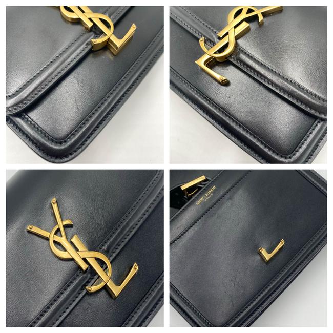 Saint Laurent Monogram Classic Small Ysl 2021 Black Shoulder Bag