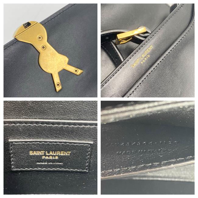 Saint Laurent Monogram Classic Small Ysl 2021 Black Shoulder Bag