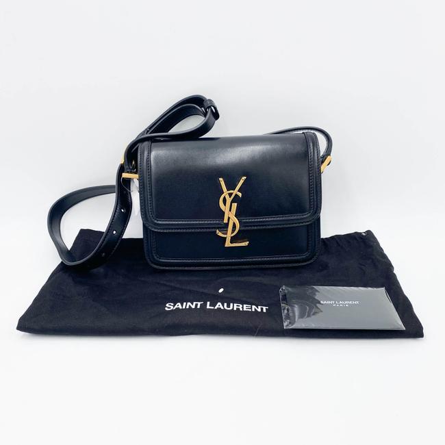Saint Laurent Monogram Classic Small Ysl 2021 Black Shoulder Bag