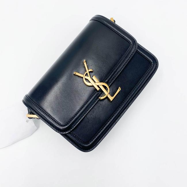 Saint Laurent Monogram Classic Small Ysl 2021 Black Shoulder Bag