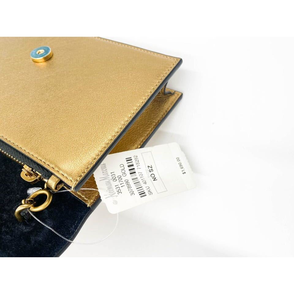Saint Laurent Monogram Kate Chain Wallet Crossbody Monogram Tassel Gold Leather Shoulder Bag