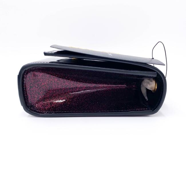 Saint Laurent Monogram Kate Crossbody Small Metallic Glitter Red Leather Shoulder Bag