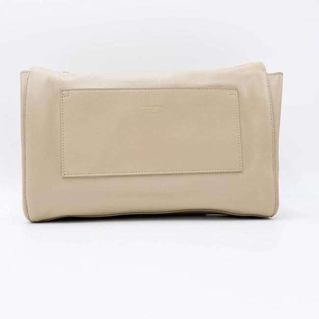 Saint Laurent Monogram Kate Crossbody Soft Medium Reversible Ysl Monogram Beige Leather Shoulder Bag