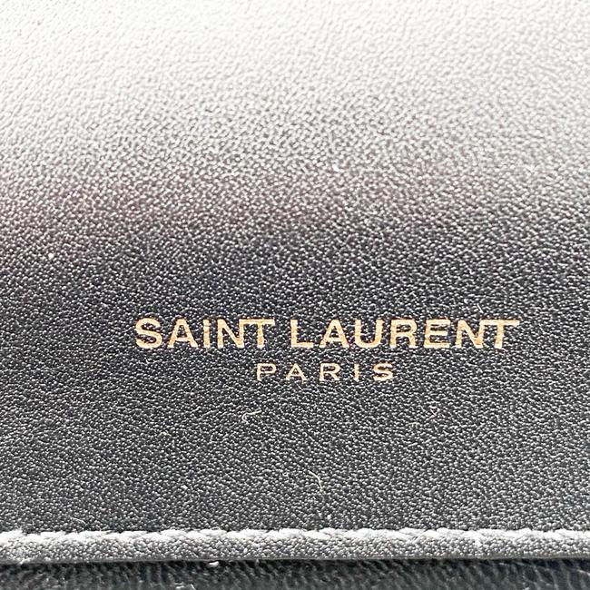Saint Laurent Monogram Kate Small Metallic Ayers Pink Leather Shoulder Bag