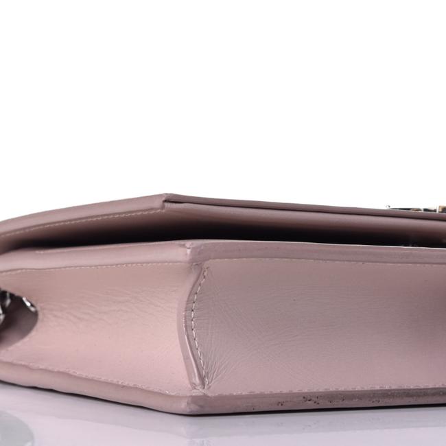Saint Laurent Monogram Kate Smooth Classic Tassel Woc Marble Pink Calfskin Leather Shoulder Bag