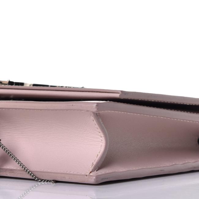 Saint Laurent Monogram Kate Smooth Classic Tassel Woc Marble Pink Calfskin Leather Shoulder Bag
