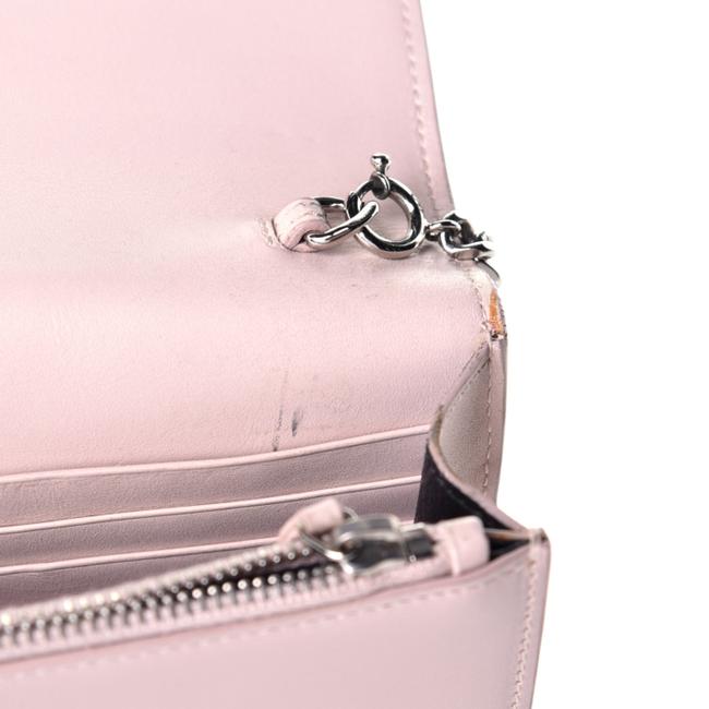 Saint Laurent Monogram Kate Smooth Classic Tassel Woc Marble Pink Calfskin Leather Shoulder Bag