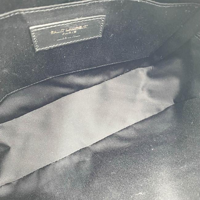 Saint Laurent Monogram Lou Camera Calfskin Matelasse Asphalt Grey Leather Shoulder Bag