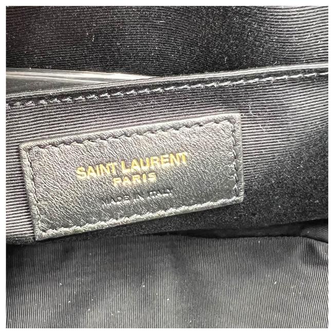 Saint Laurent Monogram Lou Camera Calfskin Matelasse Beige Leather Cross Body Bag