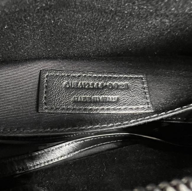 Saint Laurent Monogram Lou Camera Calfskin Matelasse Black Leather Shoulder Bag