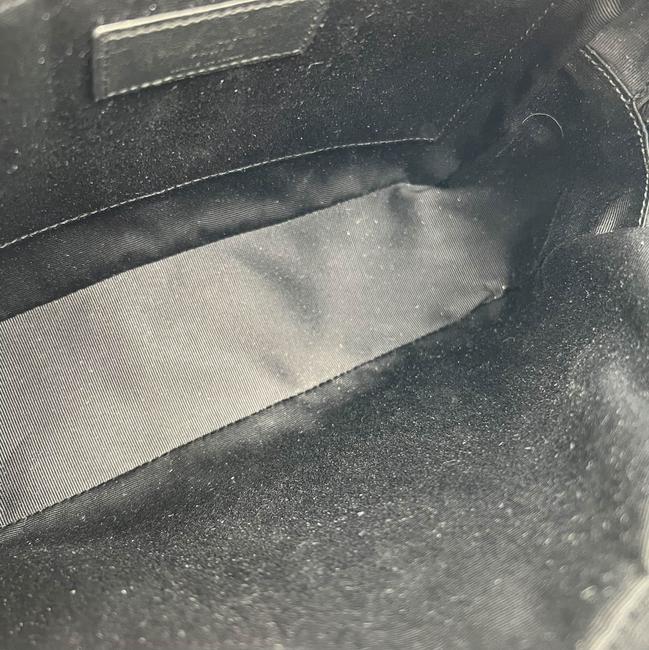 Saint Laurent Monogram Lou Camera Calfskin Matelasse Black Leather Shoulder Bag