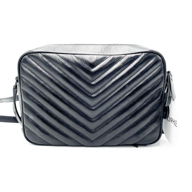 Saint Laurent Monogram Lou Camera Matelasse Black Calfskin Leather Shoulder Bag