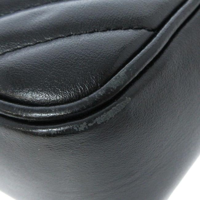 Saint Laurent Monogram Lou Camera Matelasse Black Calfskin Leather Shoulder Bag