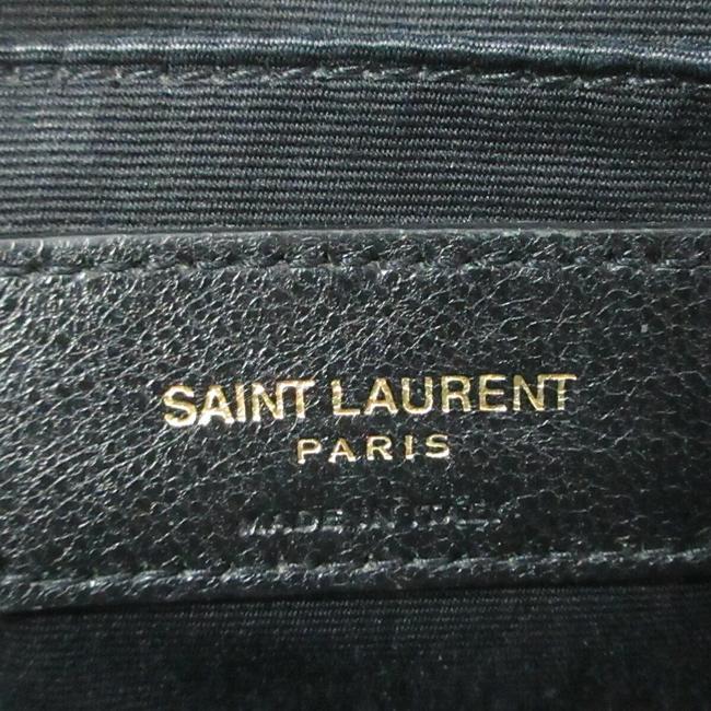 Saint Laurent Monogram Lou Camera Matelasse Black Calfskin Leather Shoulder Bag