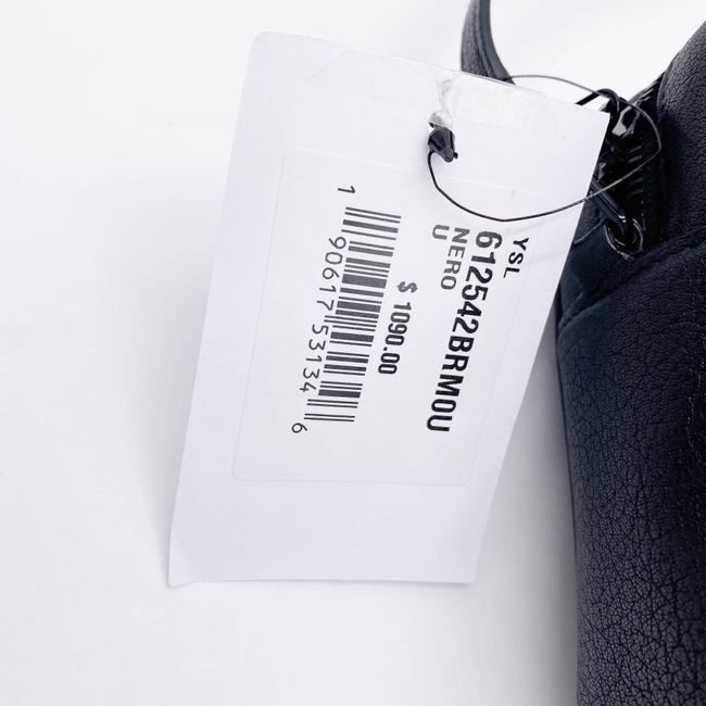 Saint Laurent Monogram Lou Camera Smooth Black Lambskin Leather Shoulder Bag