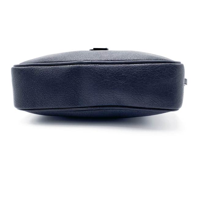 Saint Laurent Monogram Lou Camera Smooth Black Lambskin Leather Shoulder Bag
