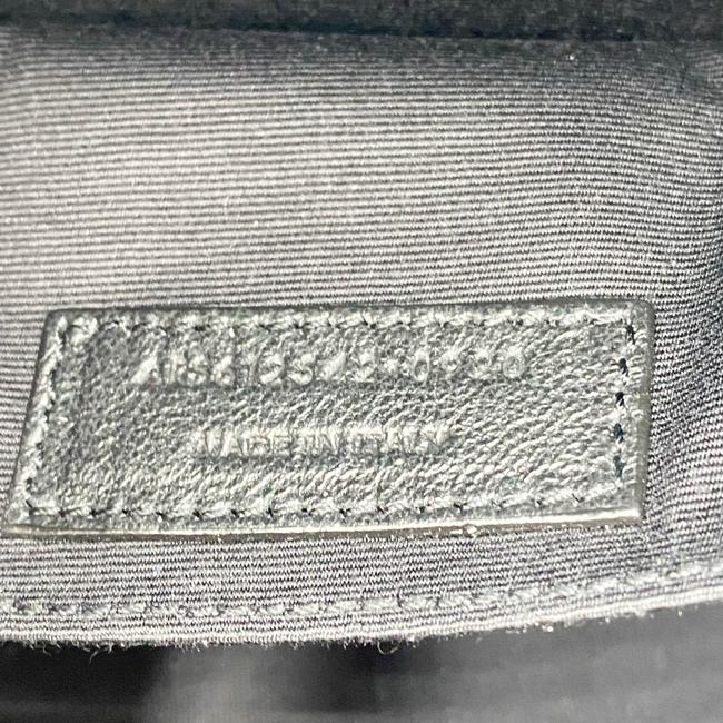Saint Laurent Monogram Lou Camera Smooth Black Lambskin Leather Shoulder Bag