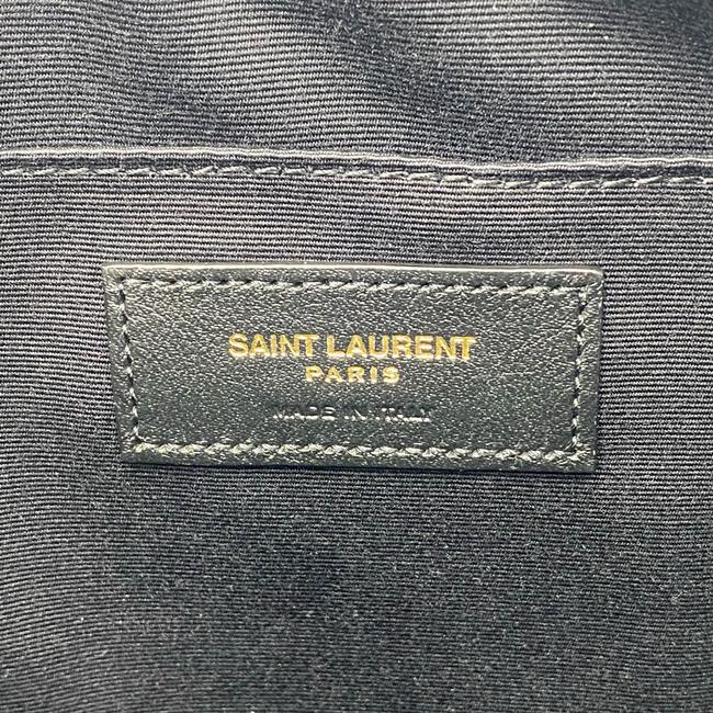 Saint Laurent Monogram Lou Shoulder New Quilted Camera Black Leather Cross Body Bag