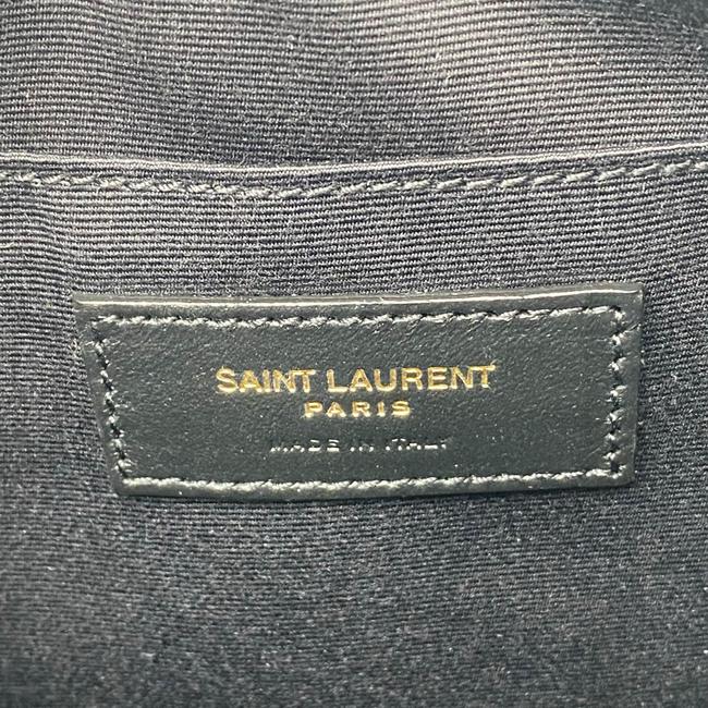 Saint Laurent Monogram Lou Shoulder New Quilted Camera Cream White Leather Cross Body Bag