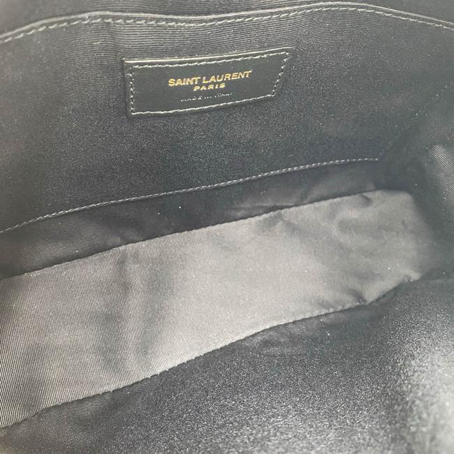 Saint Laurent Monogram Lou Shoulder New Quilted Camera Cream White Leather Cross Body Bag