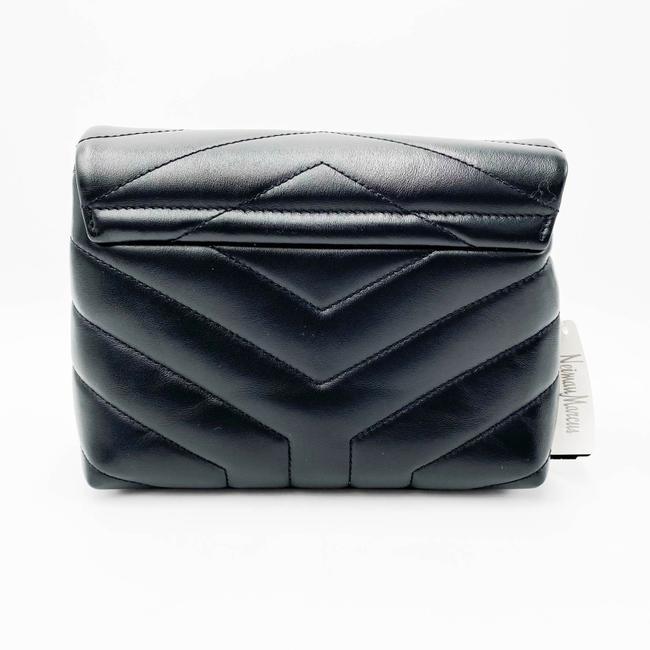 Saint Laurent Monogram Loulou Crossbody Calfskin Y Quilted Monogram Toy Black Leather Shoulder Bag