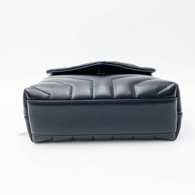 Saint Laurent Monogram Loulou Crossbody Calfskin Y Quilted Monogram Toy Black Leather Shoulder Bag