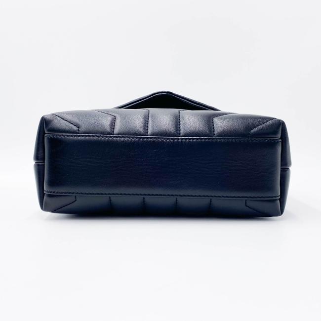 Saint Laurent Monogram Loulou Crossbody Calfskin Y Quilted Monogram Toy Black Leather Shoulder Bag