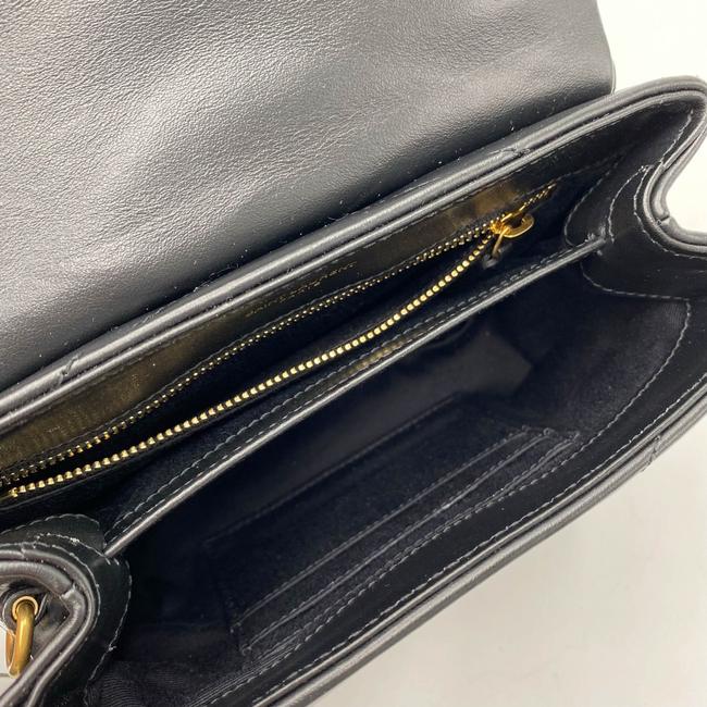 Saint Laurent Monogram Loulou Crossbody Calfskin Y Quilted Monogram Toy Black Leather Shoulder Bag