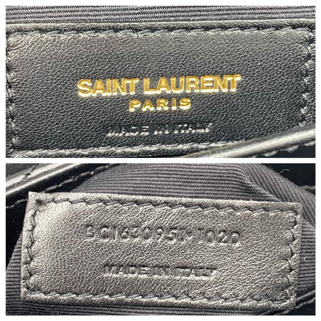 Saint Laurent Monogram Loulou Crossbody Calfskin Y Quilted Monogram Toy Black Leather Shoulder Bag
