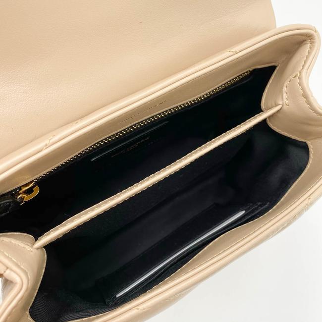 Saint Laurent Monogram Loulou Crossbody Mini Matelasse Beige Leather Shoulder Bag