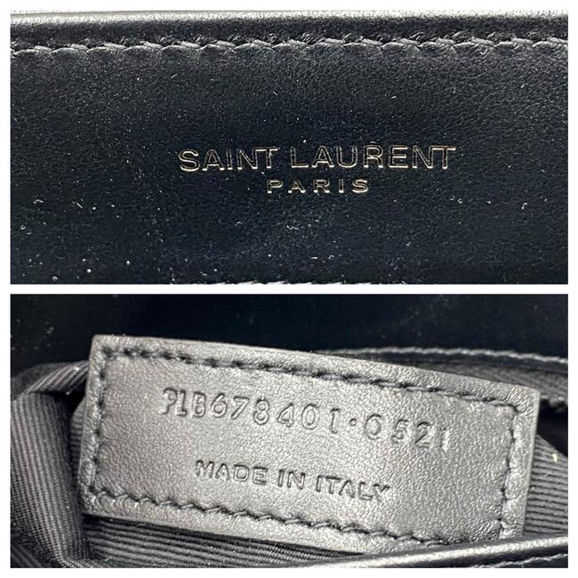 Saint Laurent Monogram Loulou Crossbody Toy Black Leather Shoulder Bag